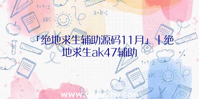 「绝地求生辅助源码11月」|绝地求生ak47辅助